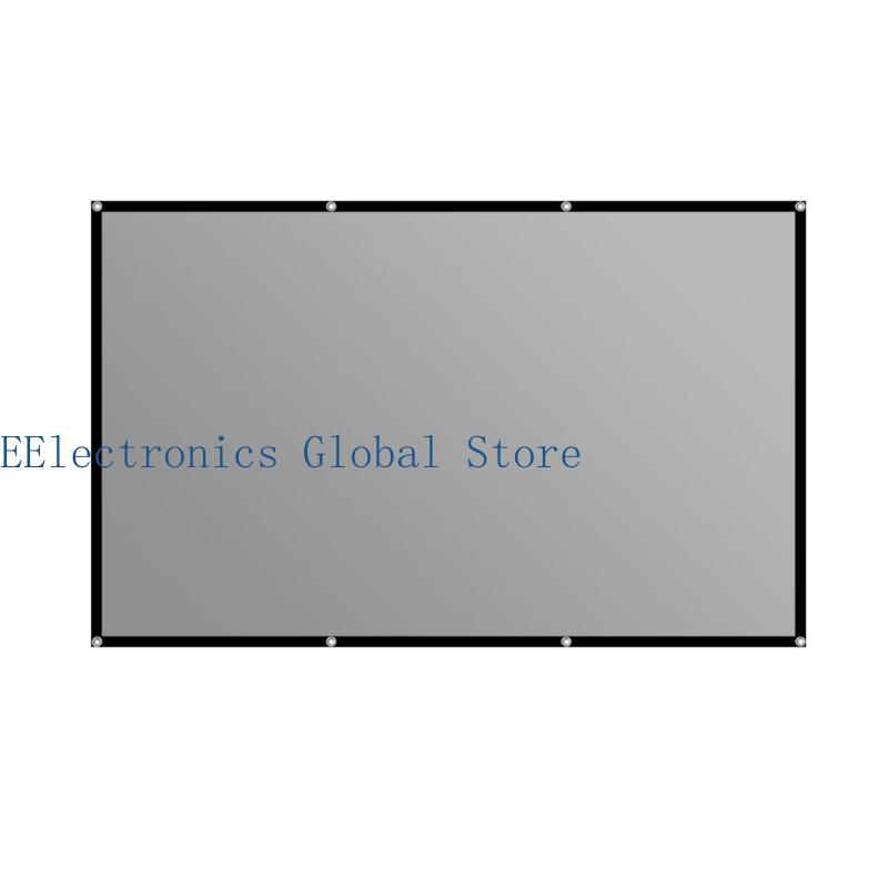 Home Cinema Events - Pantalla proyector revestida metal 462B con