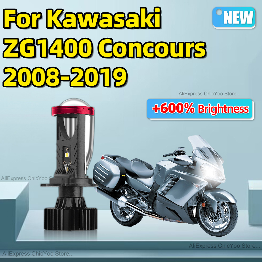 Projector Lamp Replacement - Faro LED para motocicleta Kawasaki ZG1400