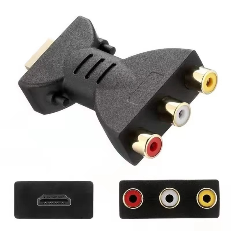 Home Cinema With Projector - Adaptador convertidor compuesto compatible con HDMI,