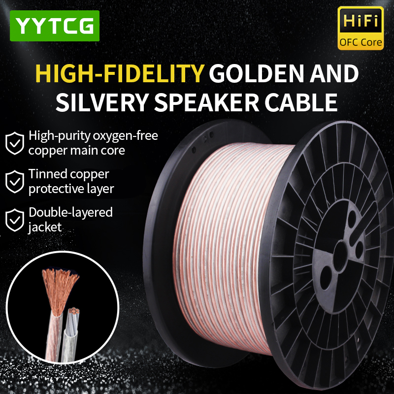 Home Cinema Gadgets - YYTCG DIY Cable de Audio HIFI