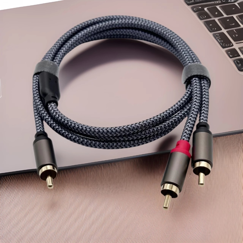 Home Cinema Subwoofer - Cable Divisor de Audio RCA Corto