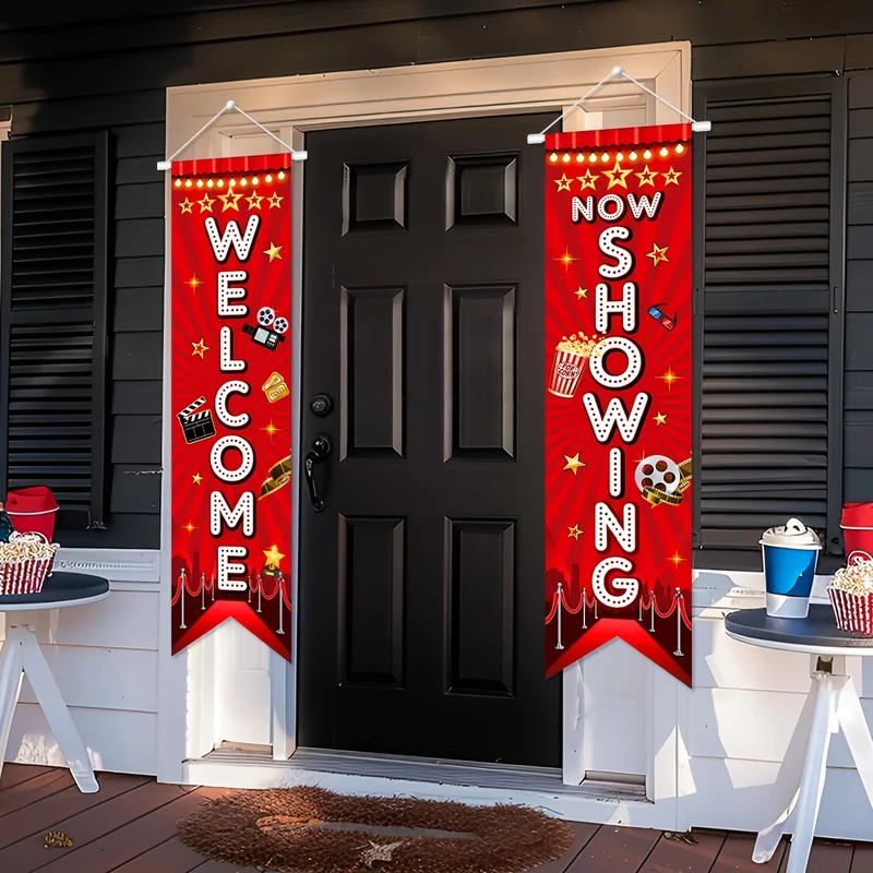 Home Cinema Events - 1 par, cartel de bienvenida plano