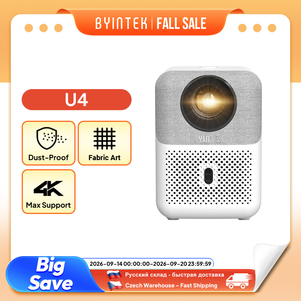 Home Cinema Gadgets - Mini Proyector BYINTEK Full HD U4