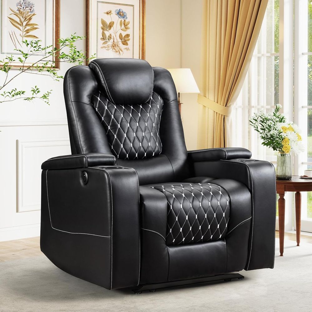 Home Cinema Couch - Sillón Reclinable Eléctrico con Puertos USB
