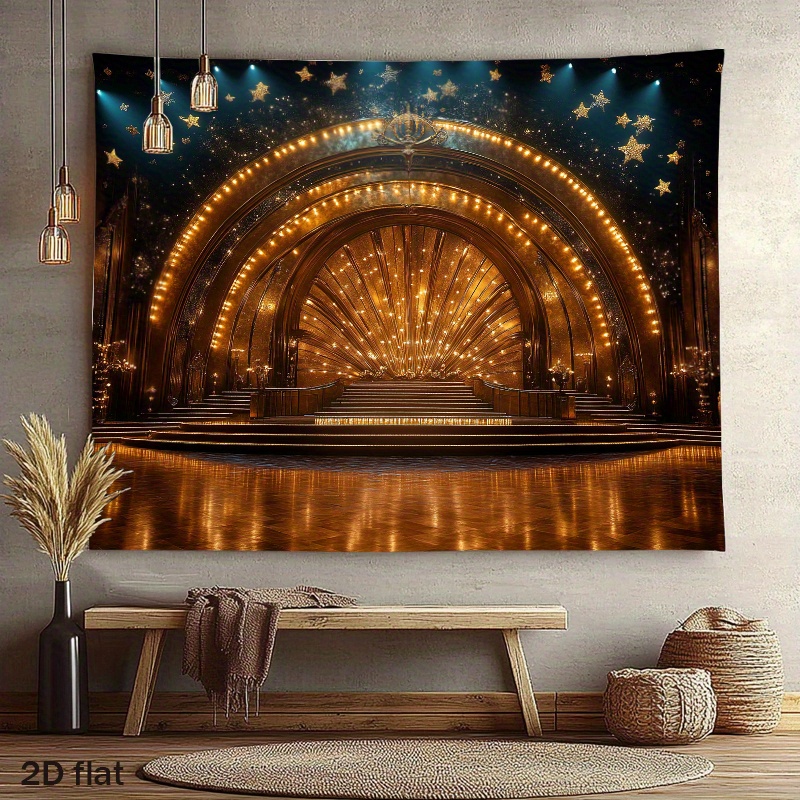 Home Cinema Events - Luces de Arco Doradas de Lujo