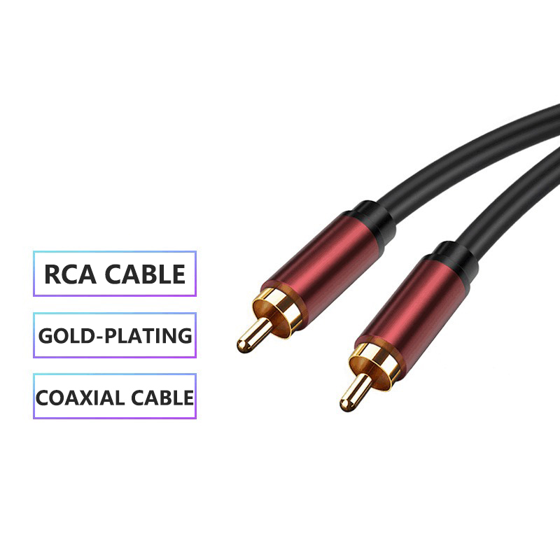 Home Cinema Subwoofer - Cables RCA Lotus Fever, Cable Coaxial