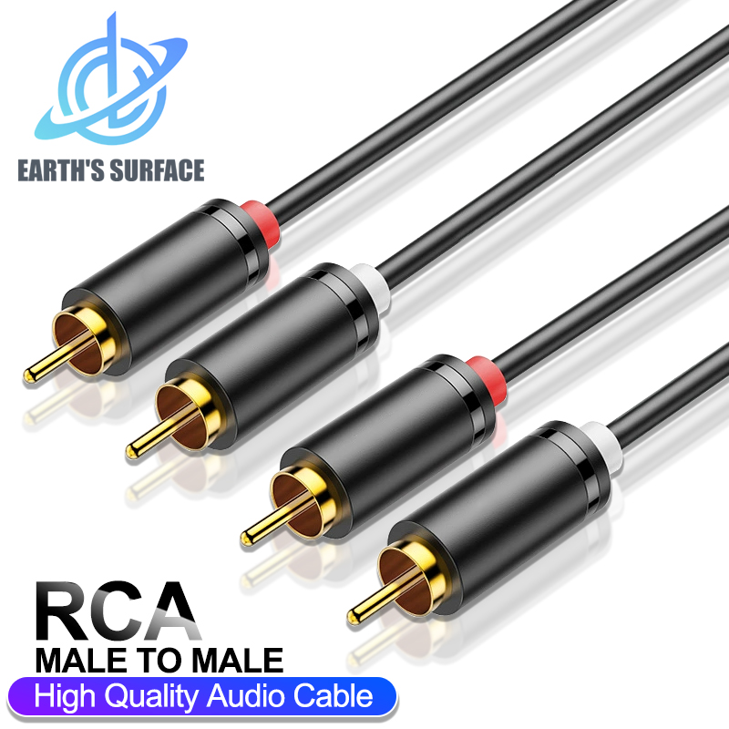 Genius Home Cinema - Cable RCA estéreo HIFI, Cable de