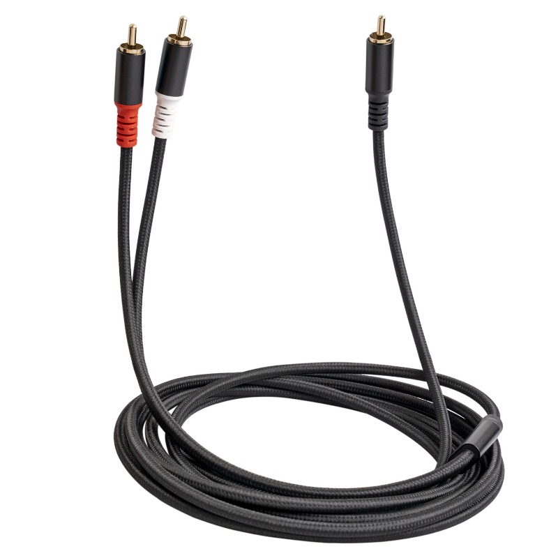 Genius Home Cinema - 1/2/3M 1 RCA macho a 2