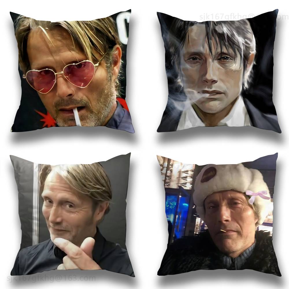 Recliner Sofa Cover - Funda de almohada Mads Mikkelsen h-hanibal,