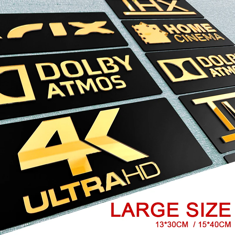 Home Cinema Dts X - Letreros para Cine en Casa, Espejo