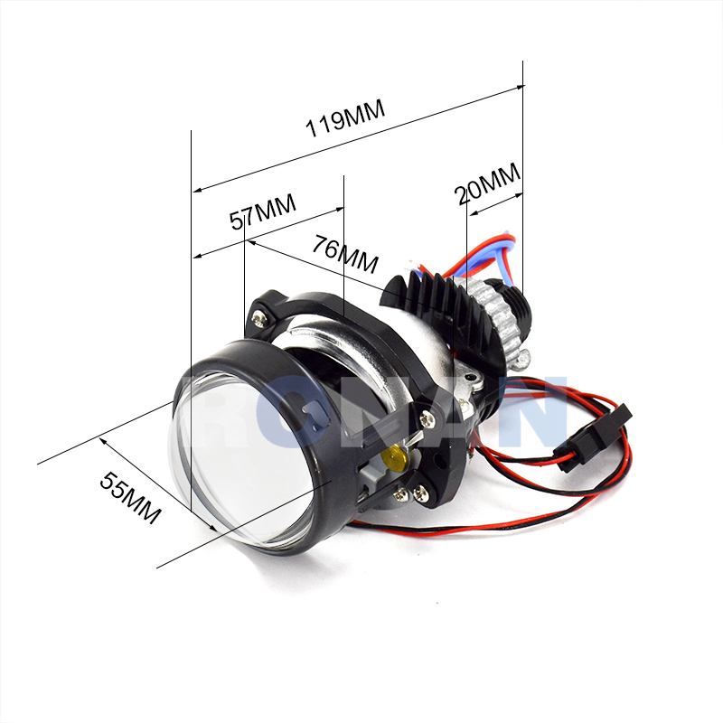 RONAN-miniproyector bi-led par - Projector Lamp Replacement reseña y precio