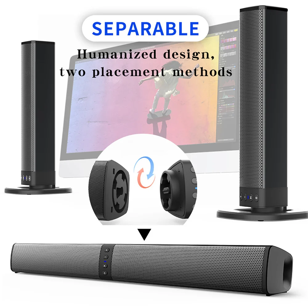 Barra de sonido inalámbrica Bl - Home Cinema Subwoofer reseña y precio