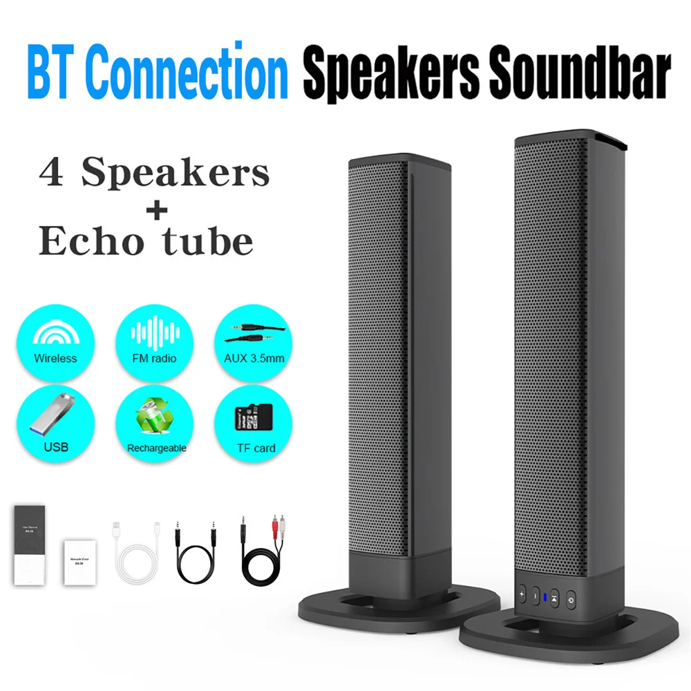 Barra de sonido inalámbrica Bl - Home Cinema Subwoofer reseña y precio