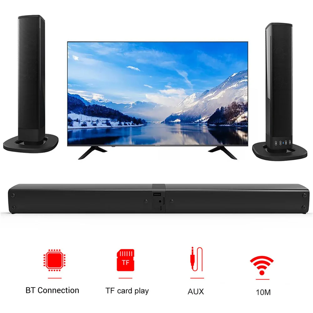 Barra de sonido inalámbrica Bl - Home Cinema Subwoofer reseña y precio