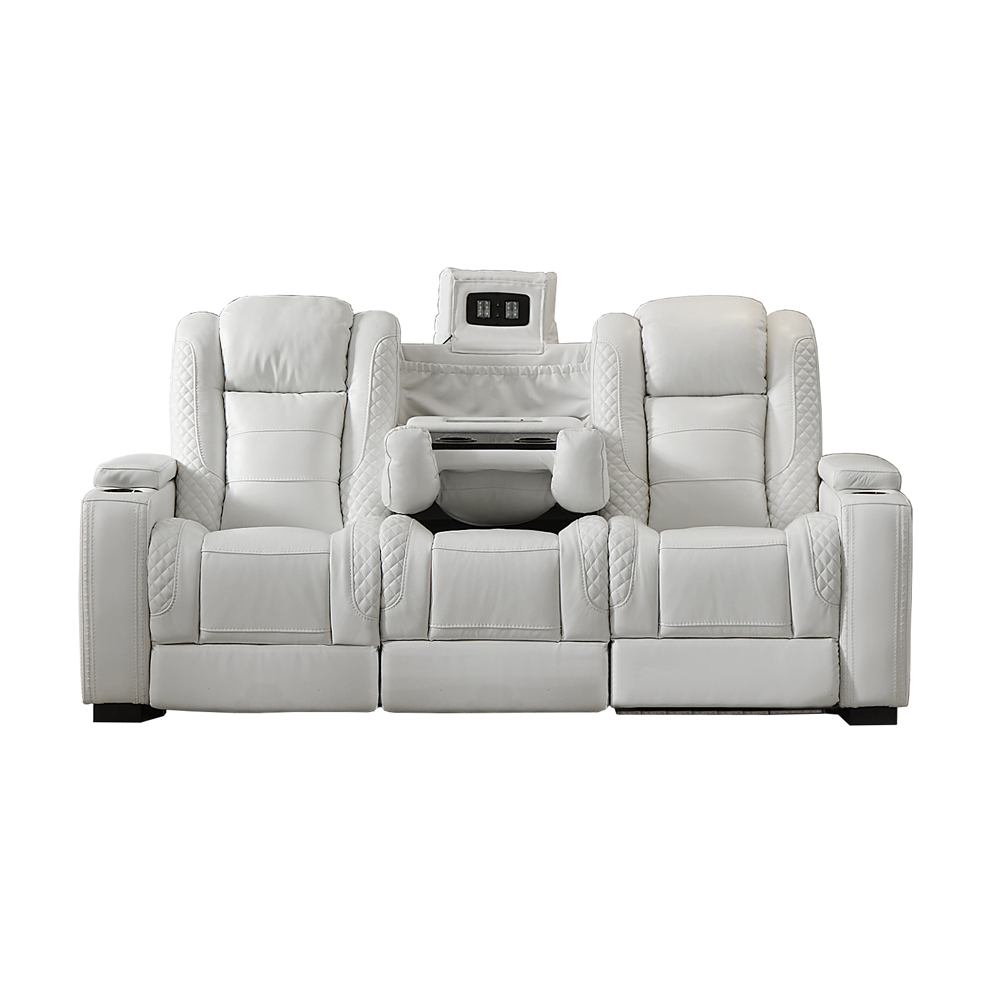 Sofá reclinable eléctrico de l - Home Cinema Couch reseña y precio