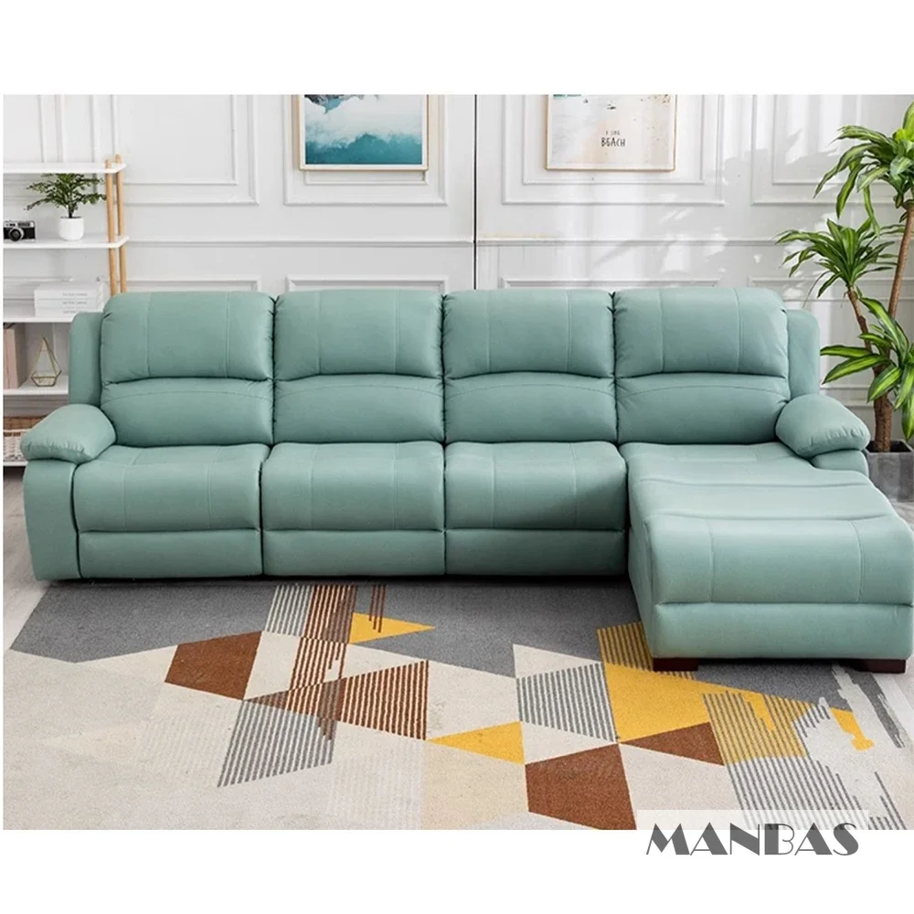 Sofá Reclinable Eléctrico Manu - Home Cinema Couch reseña y precio