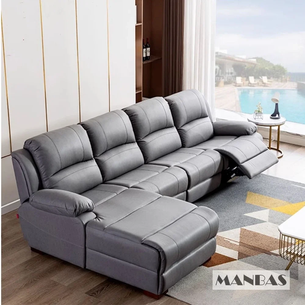 Sofá Reclinable Eléctrico Manu - Home Cinema Couch reseña y precio
