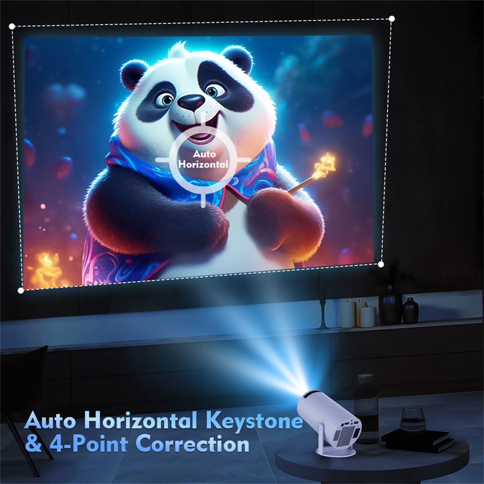 Nuevo Proyector HY300 2026, 4K - Home Cinema Night reseña y precio