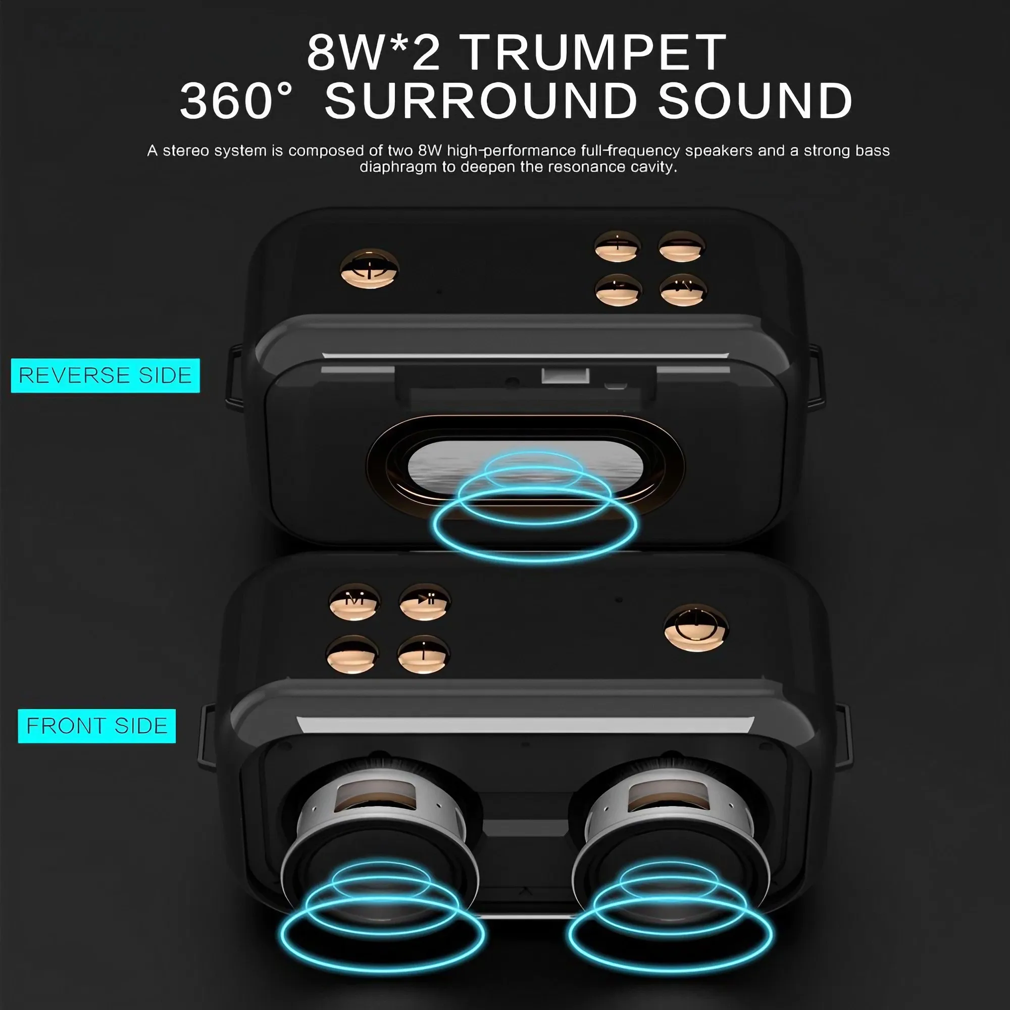 Altavoz Bluetooth portátil par - Soundbar Bluetooth Home reseña y precio