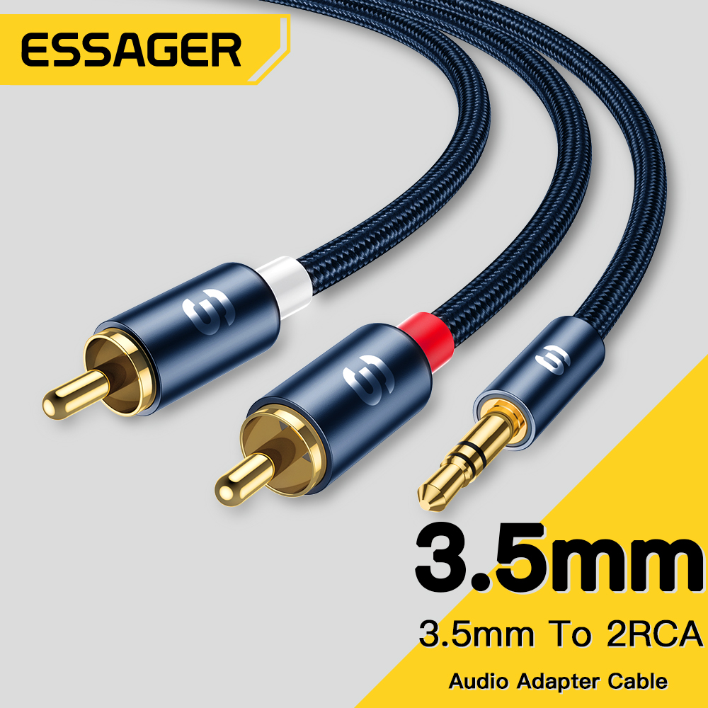 Essager-Cables de Audio Jack d - Genius Home Cinema reseña y precio