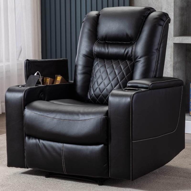 Sillón Reclinable Eléctrico CA - Home Cinema Couch reseña y precio