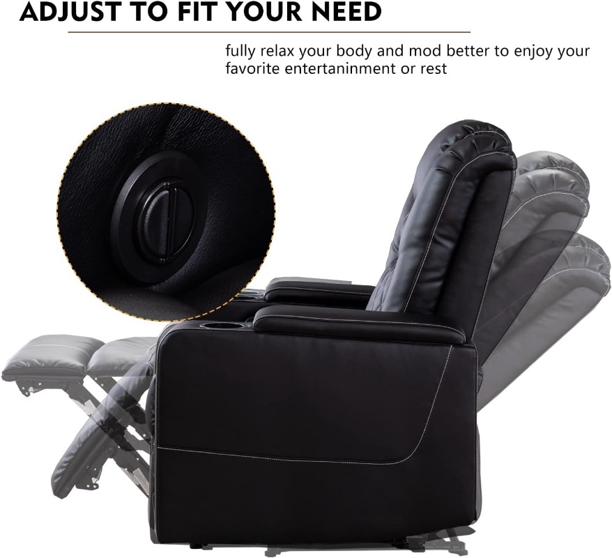 Sillón Reclinable Eléctrico CA - Home Cinema Couch reseña y precio