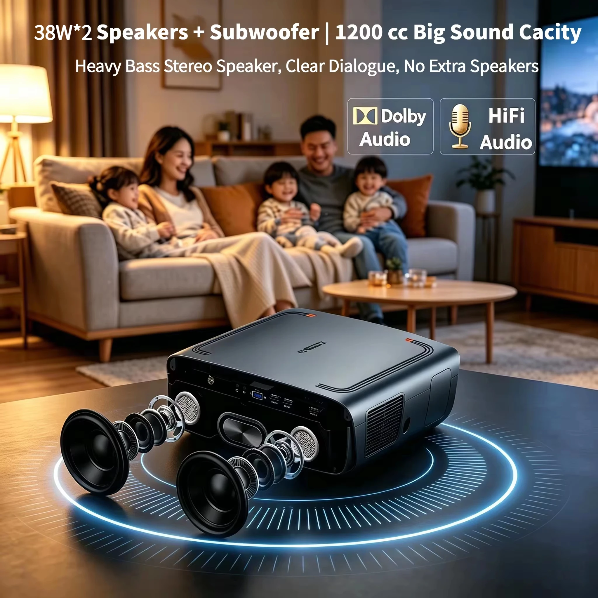 Proyector S7 4200ANSI Nativo 1 - Home Cinema Couch reseña y precio