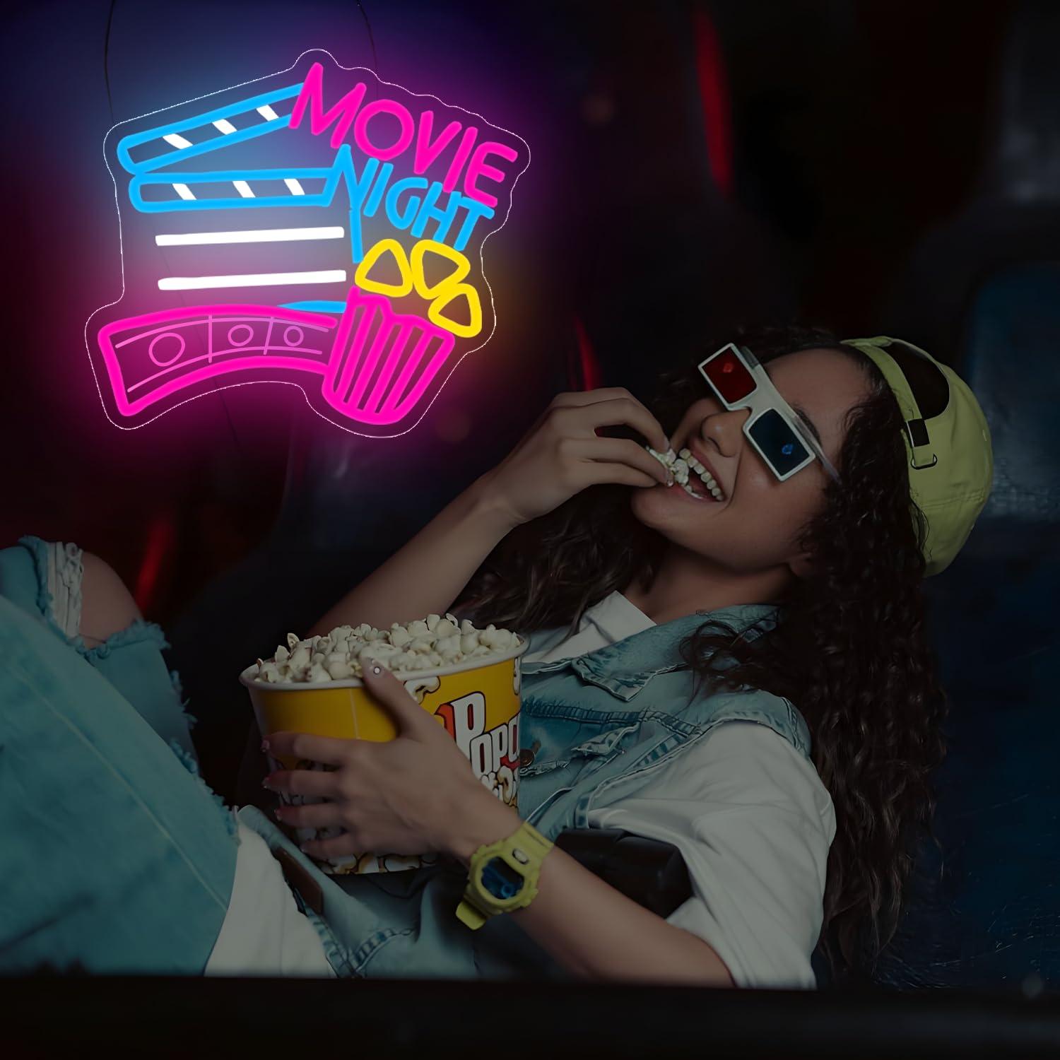 Letrero de Neón para Noche de  - Home Cinema Night reseña y precio