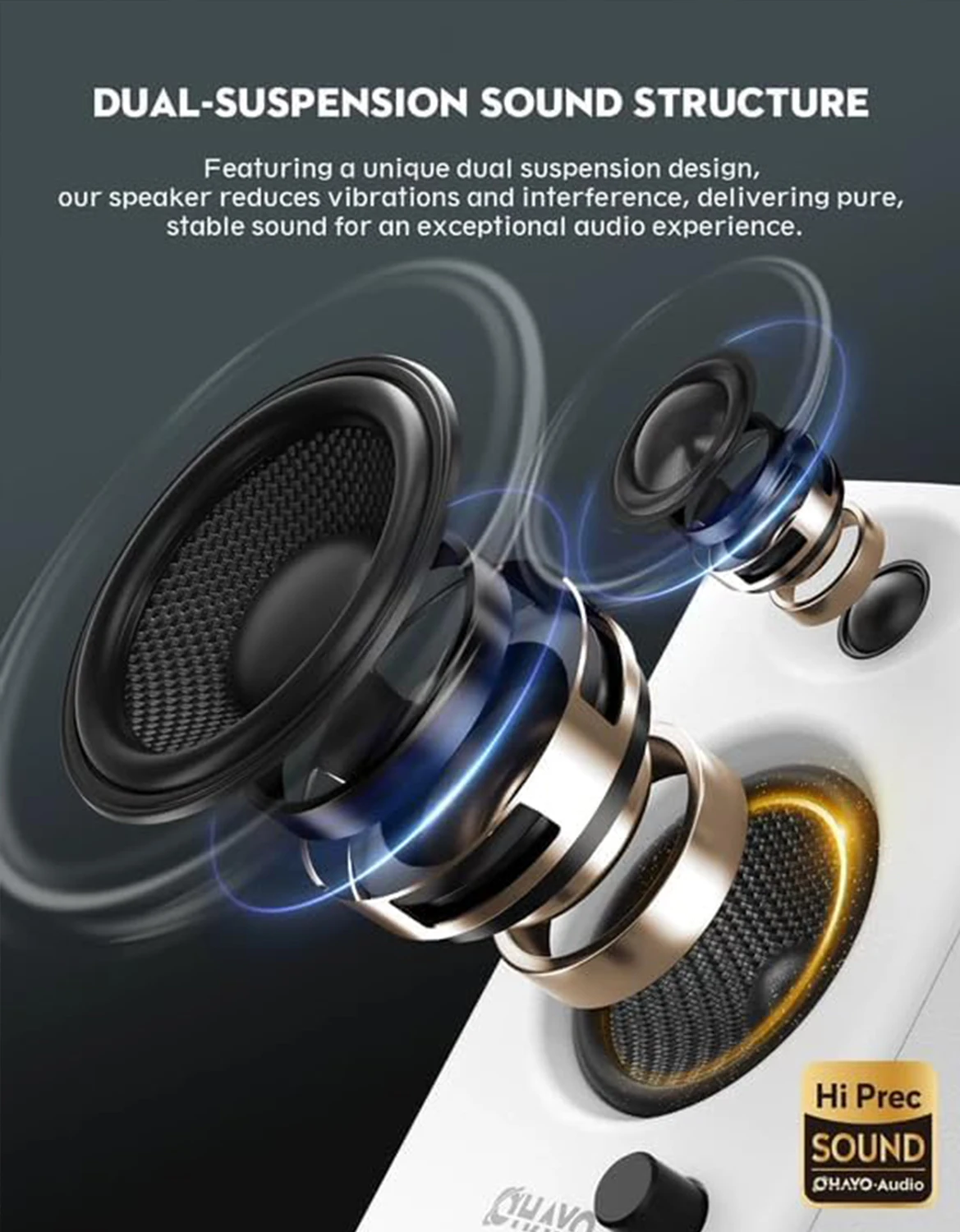 OHAYO Altavoces de Estantería  - Home Cinema Subwoofer reseña y precio