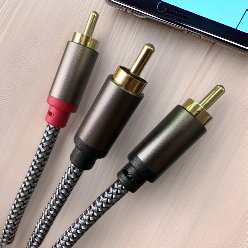Cable Divisor de Audio RCA Cor - Home Cinema Subwoofer reseña y precio