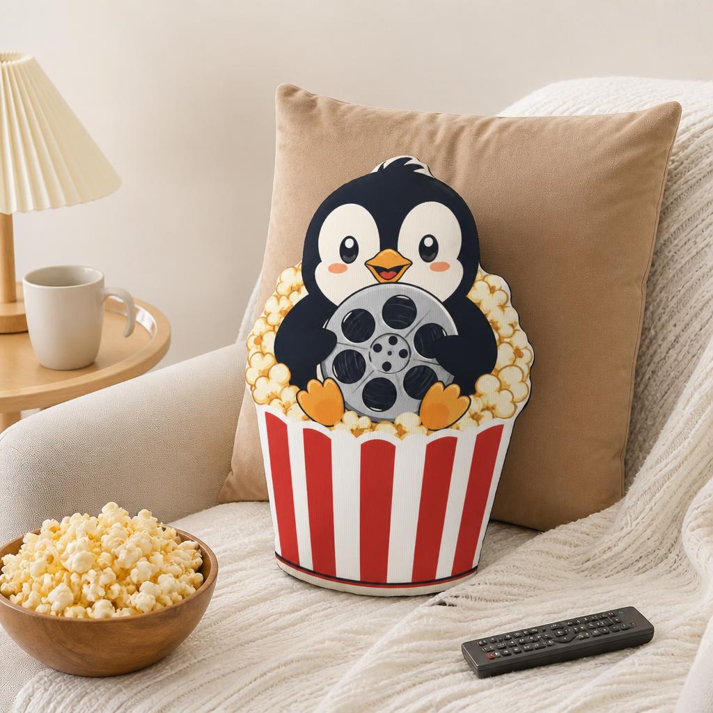 Cojín decorativo con forma de  - Home Cinema Night reseña y precio