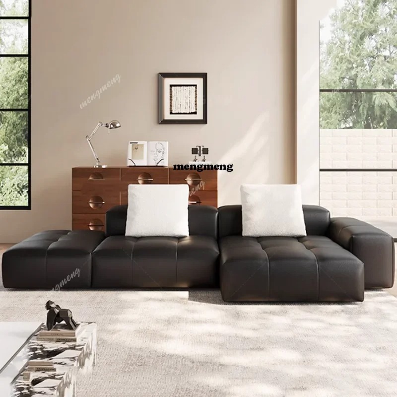 Sofá Nórdico de Cuero Comprimi - Home Cinema Room Design reseña y precio