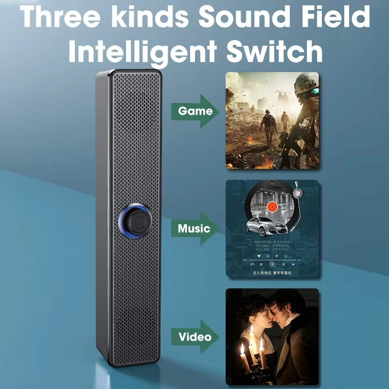 Barra de Sonido Envolvente 4D  - Soundbar Bluetooth Home reseña y precio