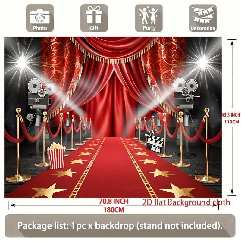 Tapiz con diseño de estreno de - Home Cinema Events reseña y precio