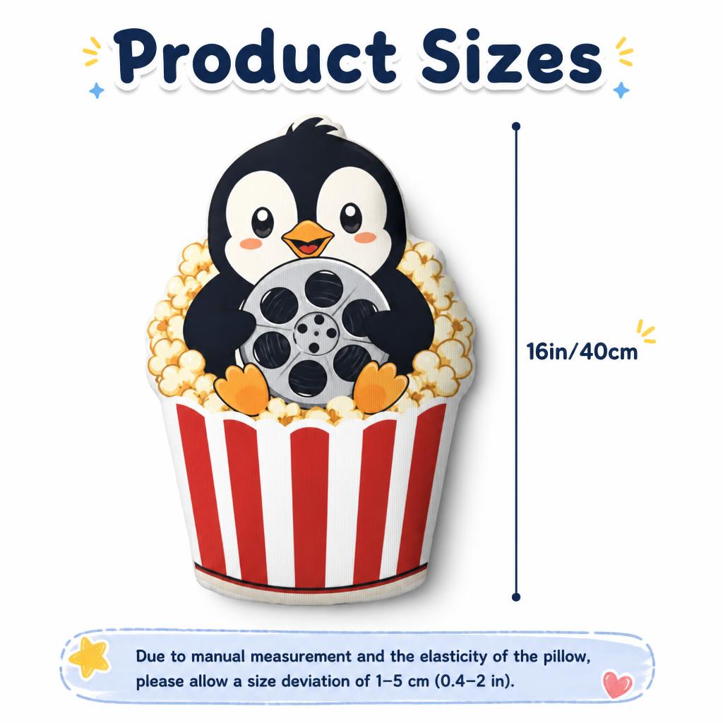 Almohada de peluche con forma  - Home Cinema Night reseña y precio