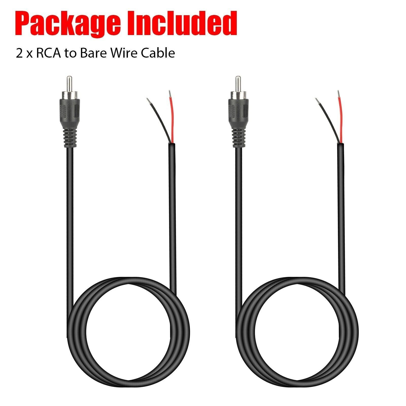 Paquete de 2 cables de audio R - Home Cinema Theater reseña y precio