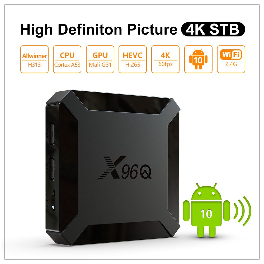 TV Box X96Q Original, Android  - Netflix Home Cinema reseña y precio