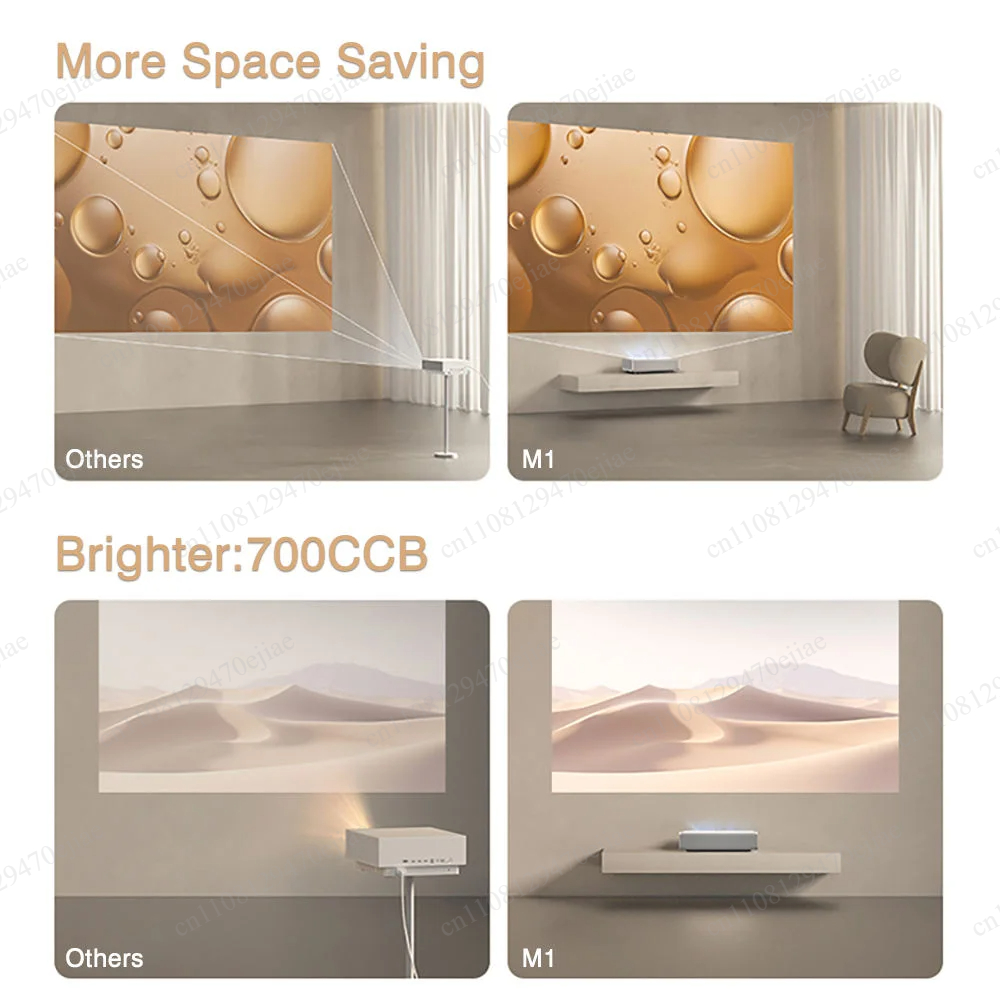 Proyector de Tiro Ultra Corto  - Home Cinema Ultra Short Throw Projector reseña y precio