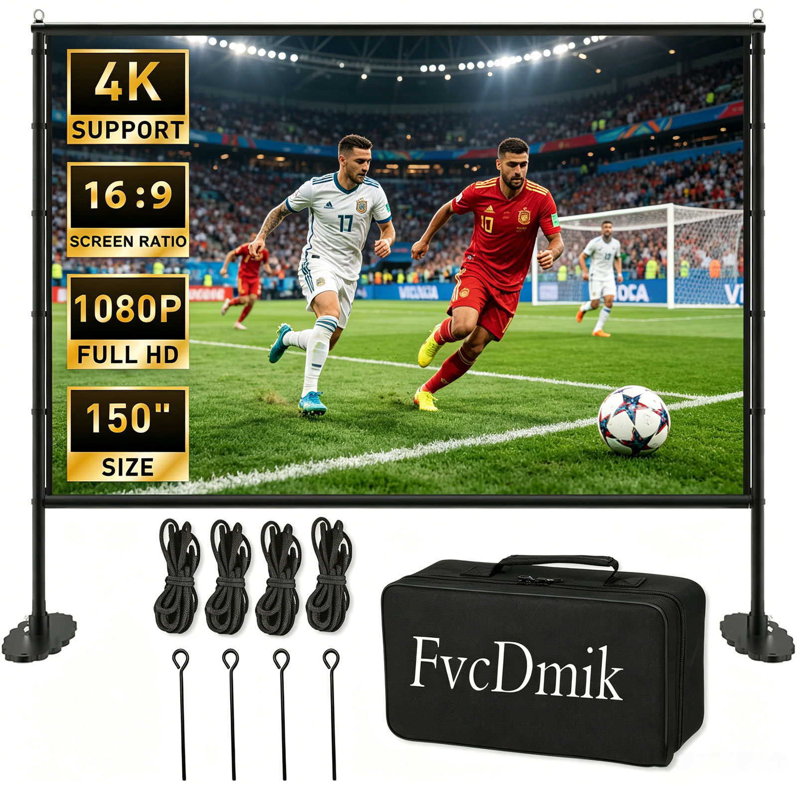 Pantalla de proyección de 150  - Home Cinema Events reseña y precio