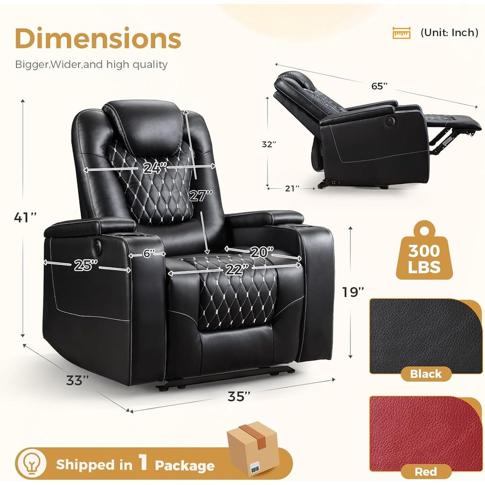 Sillón Reclinable Eléctrico co - Home Cinema Couch reseña y precio