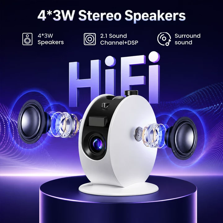 Proyector Inteligente con Luz  - Netflix Home Cinema reseña y precio