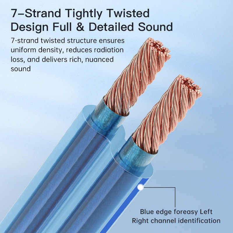Cable de Altavoz Estéreo de Au - Home Cinema Gadgets reseña y precio