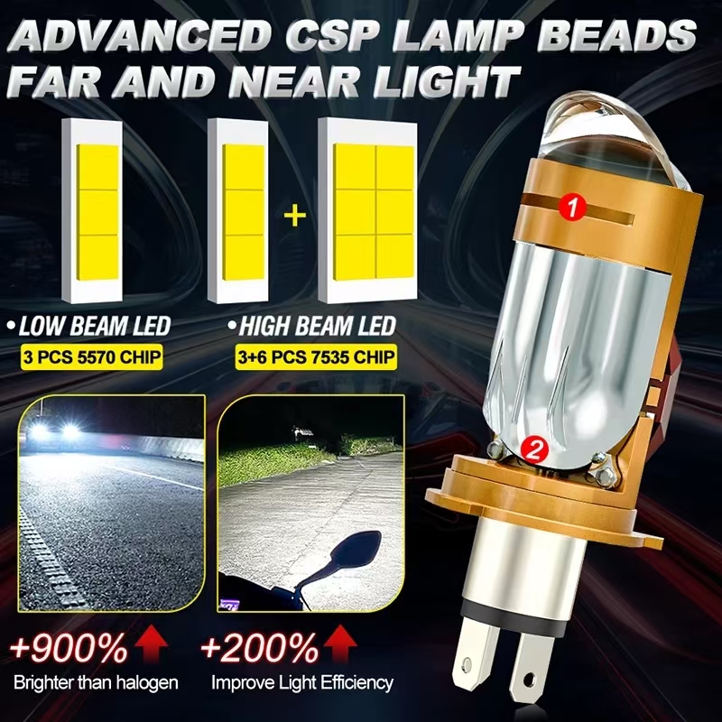 CAMOTO Bi LED Lente Proyector  - Projector Lamp Replacement reseña y precio