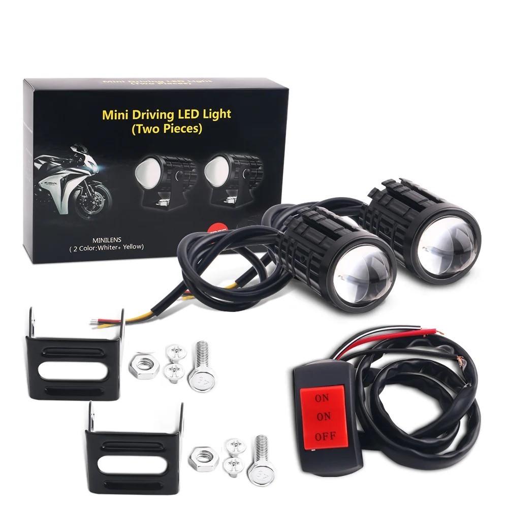 Faro LED Universal para Motoci - Projector Lamp Replacement reseña y precio