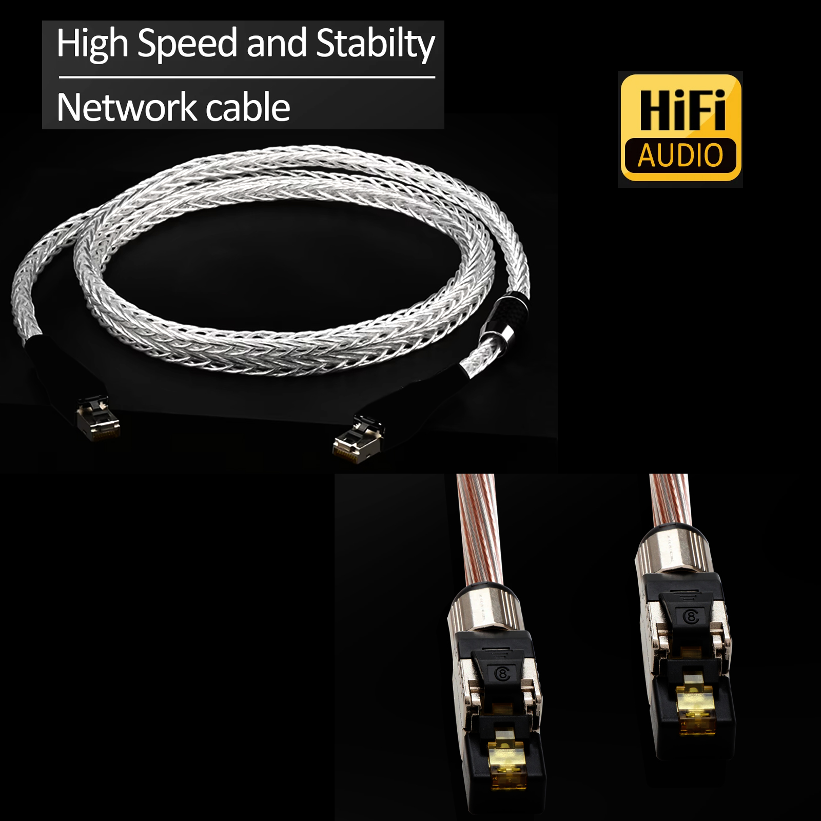 Cable Ethernet Cat8 OCC Chapad - Genius Home Cinema reseña y precio