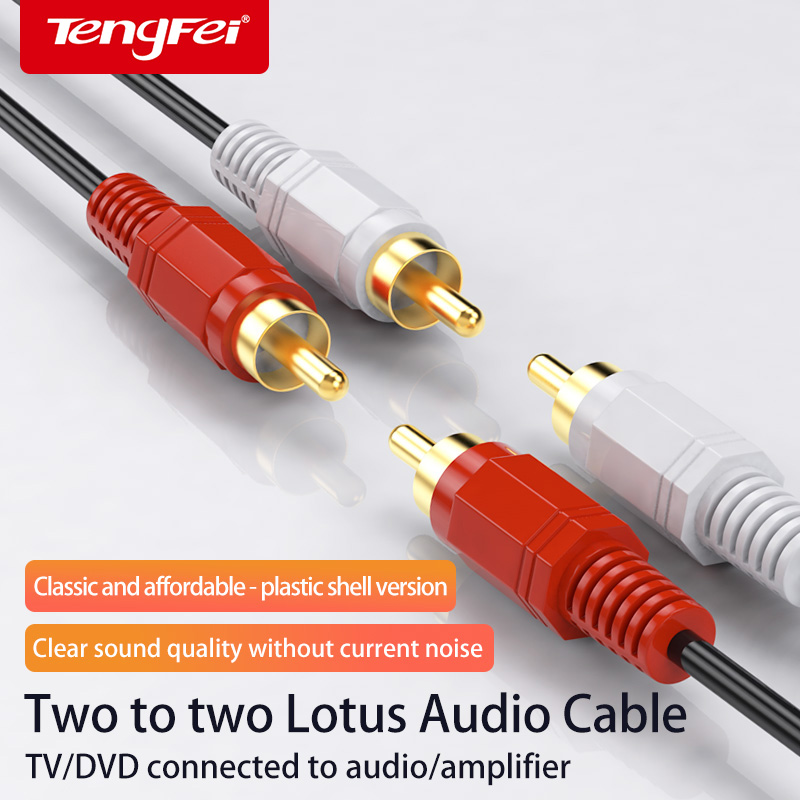 Cable de Audio Doble RCA (2RCA - Home Cinema Subwoofer reseña y precio