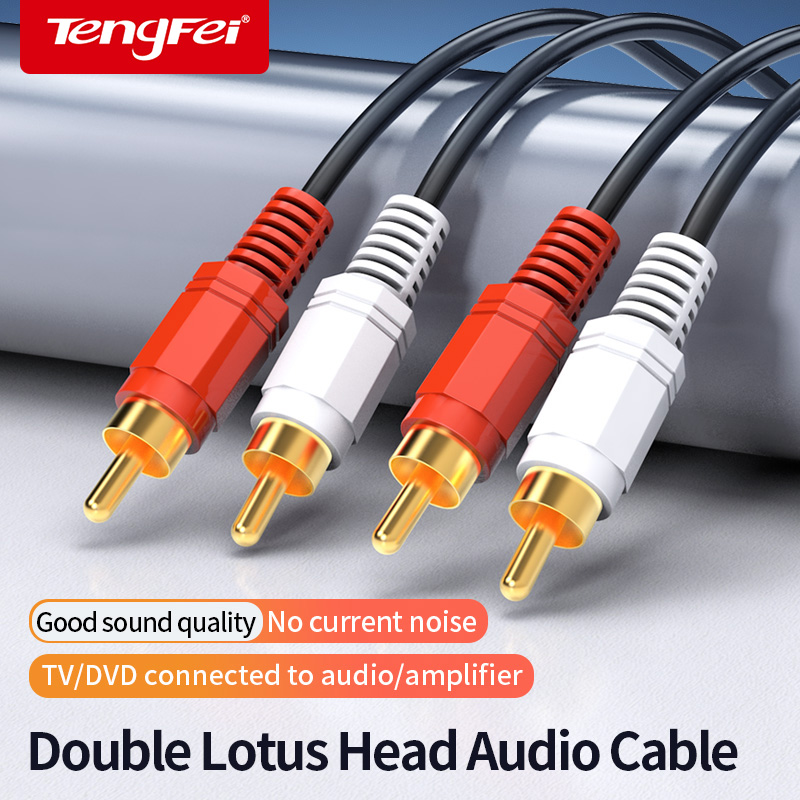 Cable de Audio Doble RCA (2RCA - Home Cinema Subwoofer reseña y precio