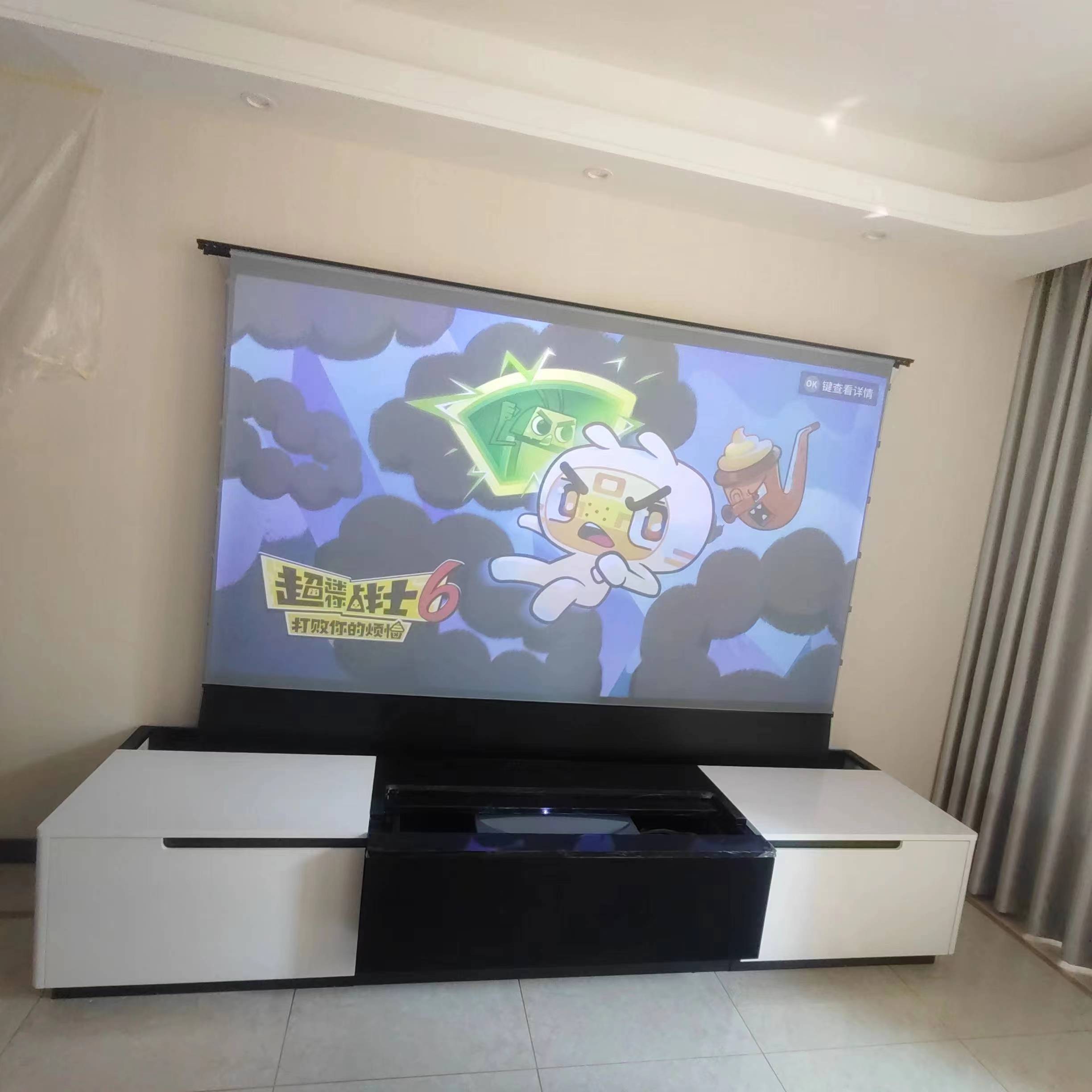 Proyector láser de alcance ult - Home Cinema Ultra Short Throw Projector reseña y precio