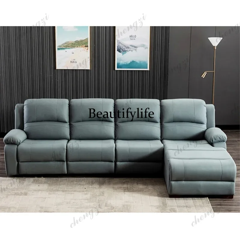 Sofá Reclinable Eléctrico Manu - Home Cinema Couch reseña y precio
