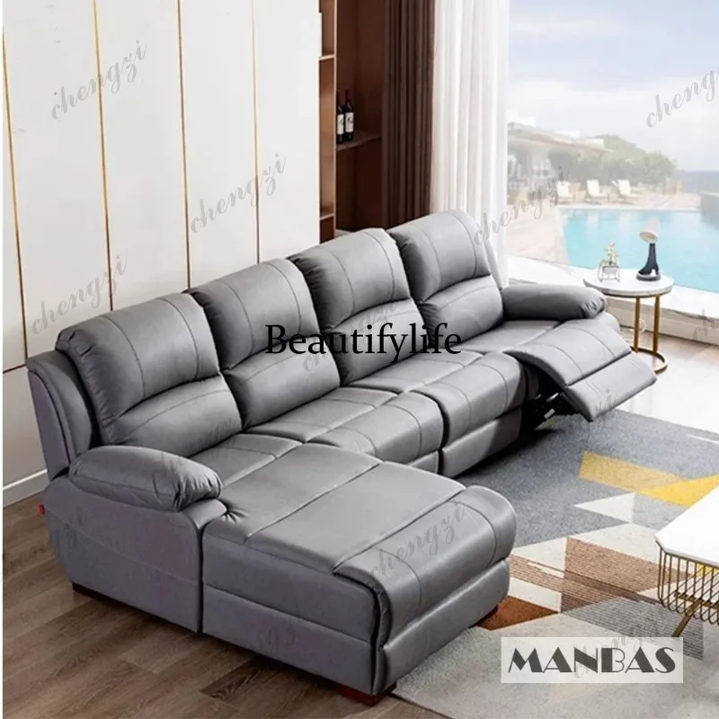 Sofá Reclinable Eléctrico Manu - Home Cinema Couch reseña y precio
